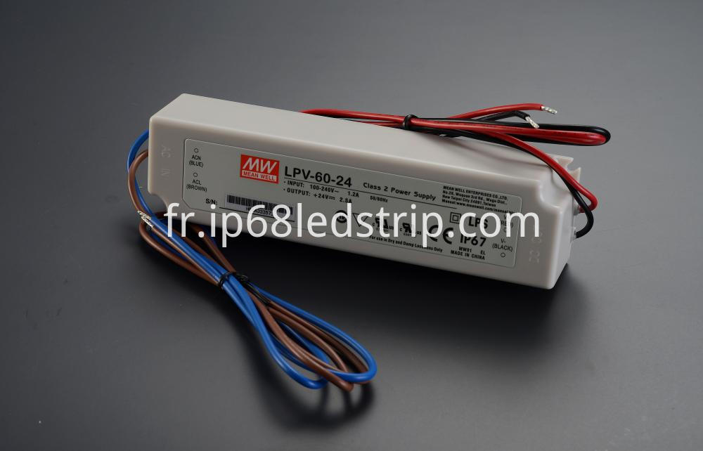 Conducteur imperméable à l'eau lpv 60w waterproof driver lpv 60w